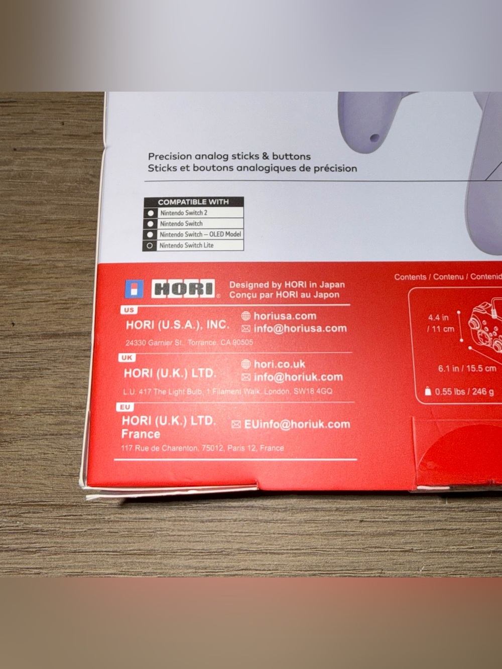 NIB HORI HORIPAD Turbo "Cozy Lavender" for Nintendo Switch 2 - Picture 6 of 8